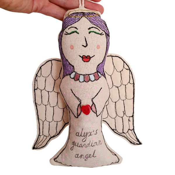 Guardian Angel Lavender Drawer Dolly - Personalised