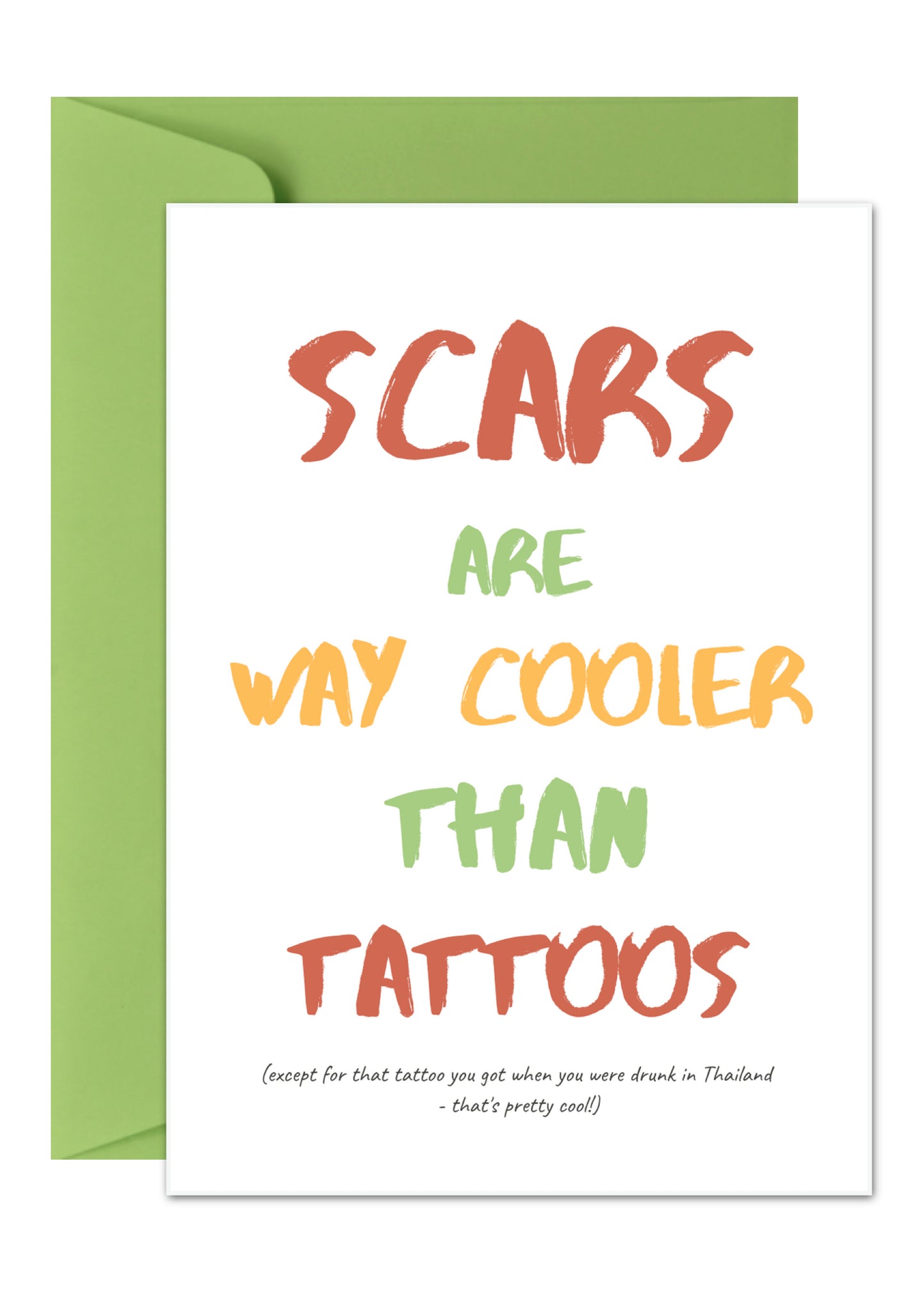 Cool Scars Card