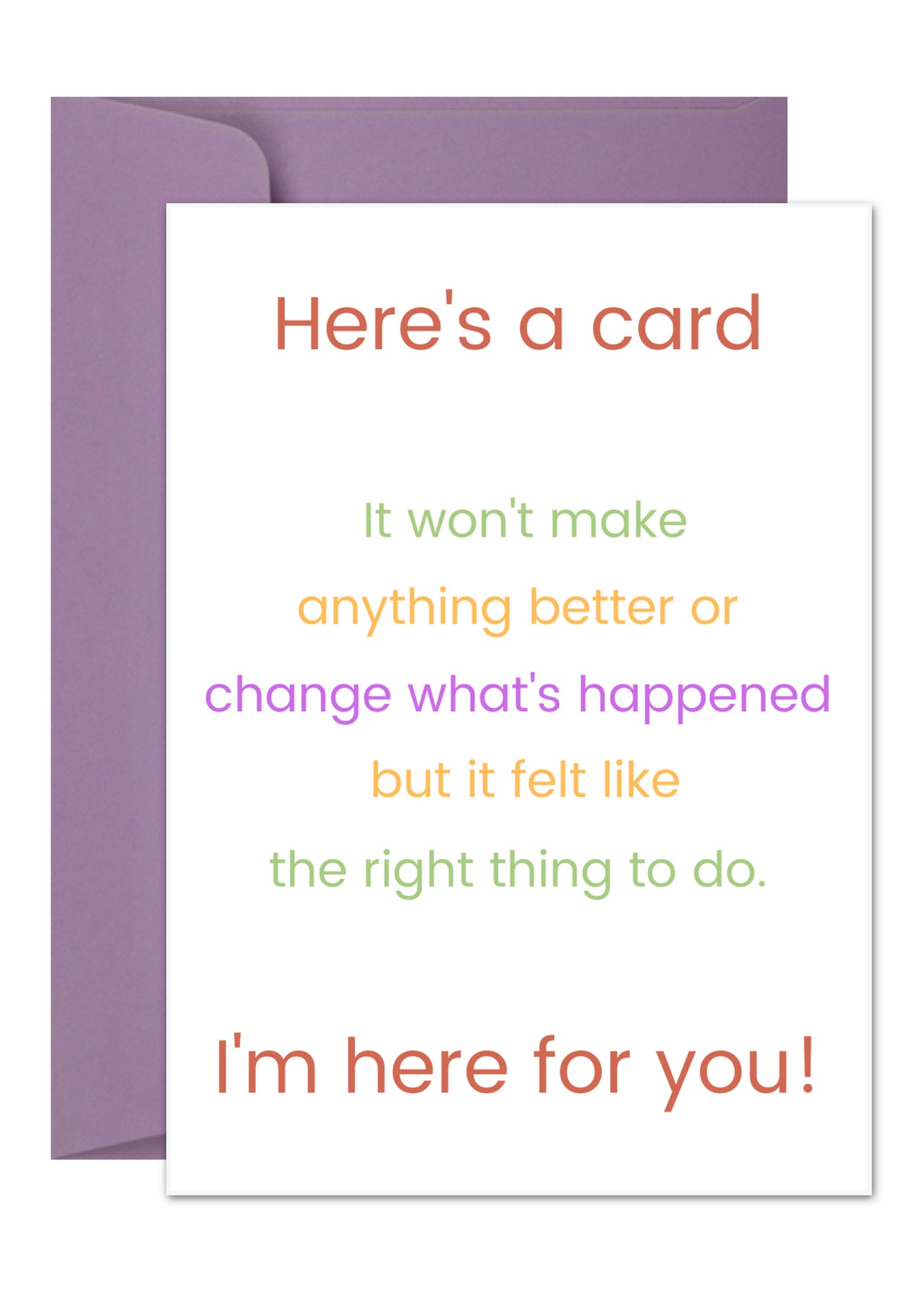 Here's A Card Card