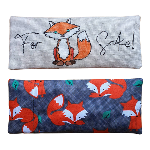 'For Fox Sake' Aromatherapy Eye Pillow