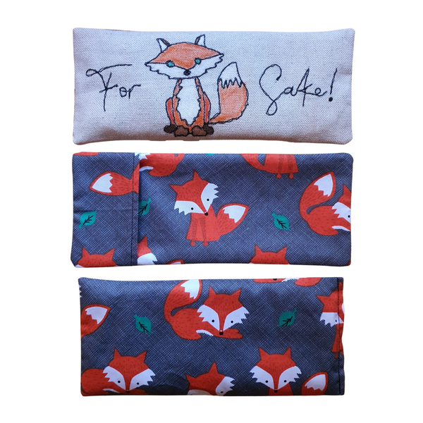 'For Fox Sake' Aromatherapy Eye Pillow