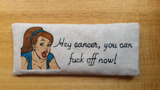 'Hey Cancer' Aromatherapy Eye Pillow