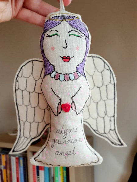 Guardian Angel Lavender Drawer Dolly - Personalised